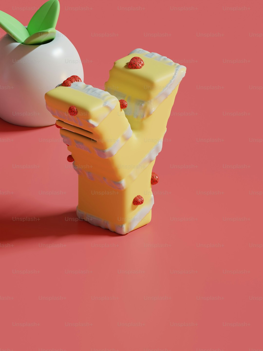 Cheese bursting through powder